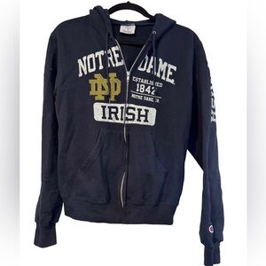 Champion Navy Notre Dame Hoodie